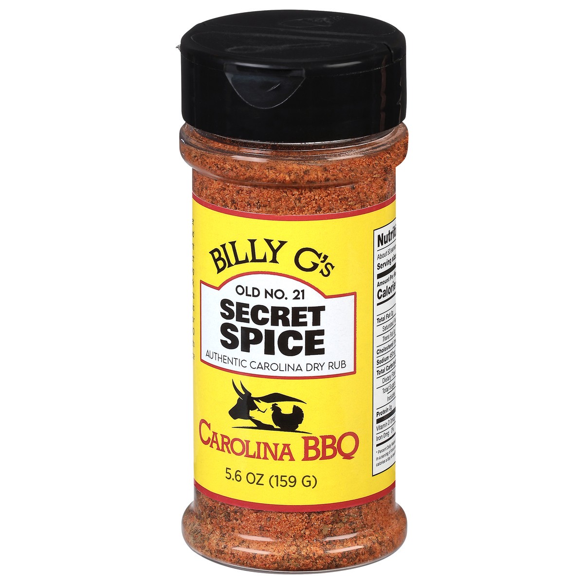 slide 3 of 9, Billy G's Secret Spice Carolina Dry Rub, 5.6 oz