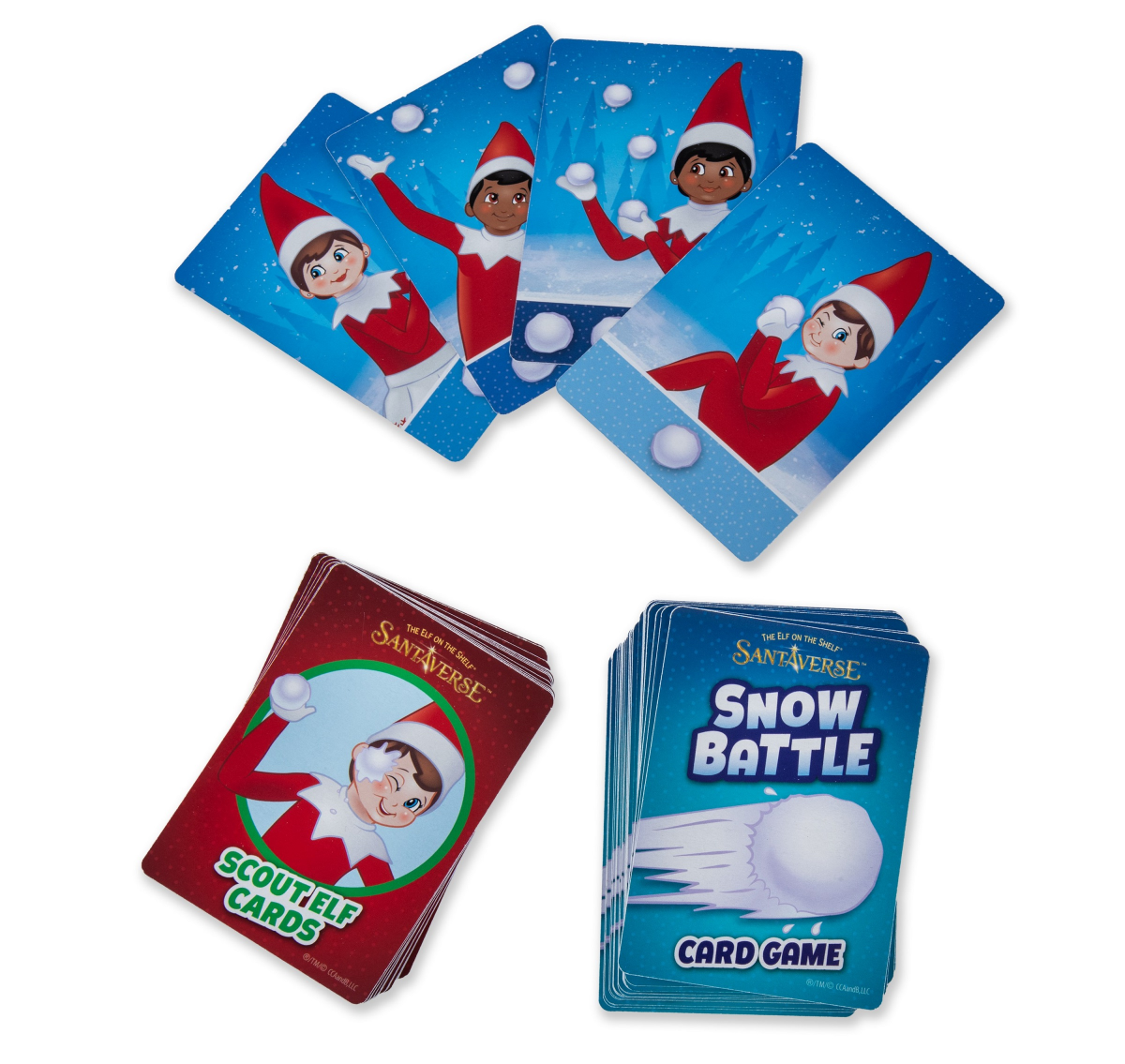 slide 3 of 13, The Elf on the Shelf- Santaverse Snow Battle Card Game, 1 ct