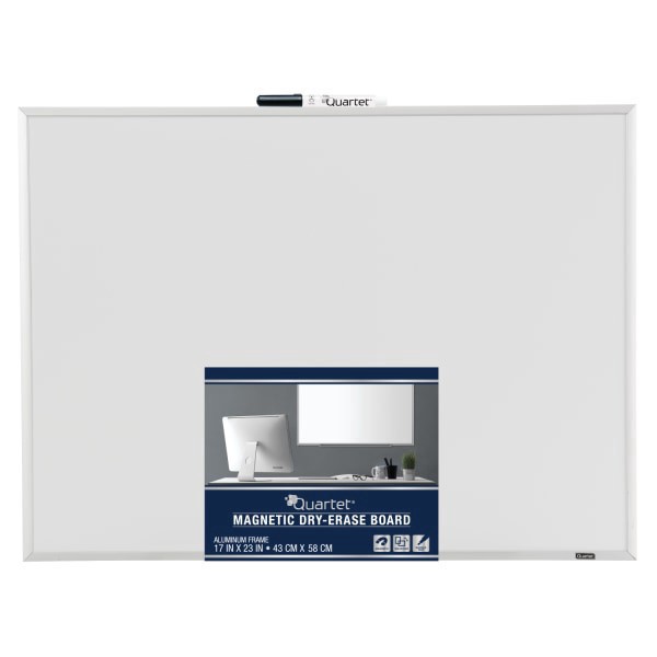slide 1 of 3, Quartet Magnetic Dry-Erase Board, Aluminum Frame, 1 ct