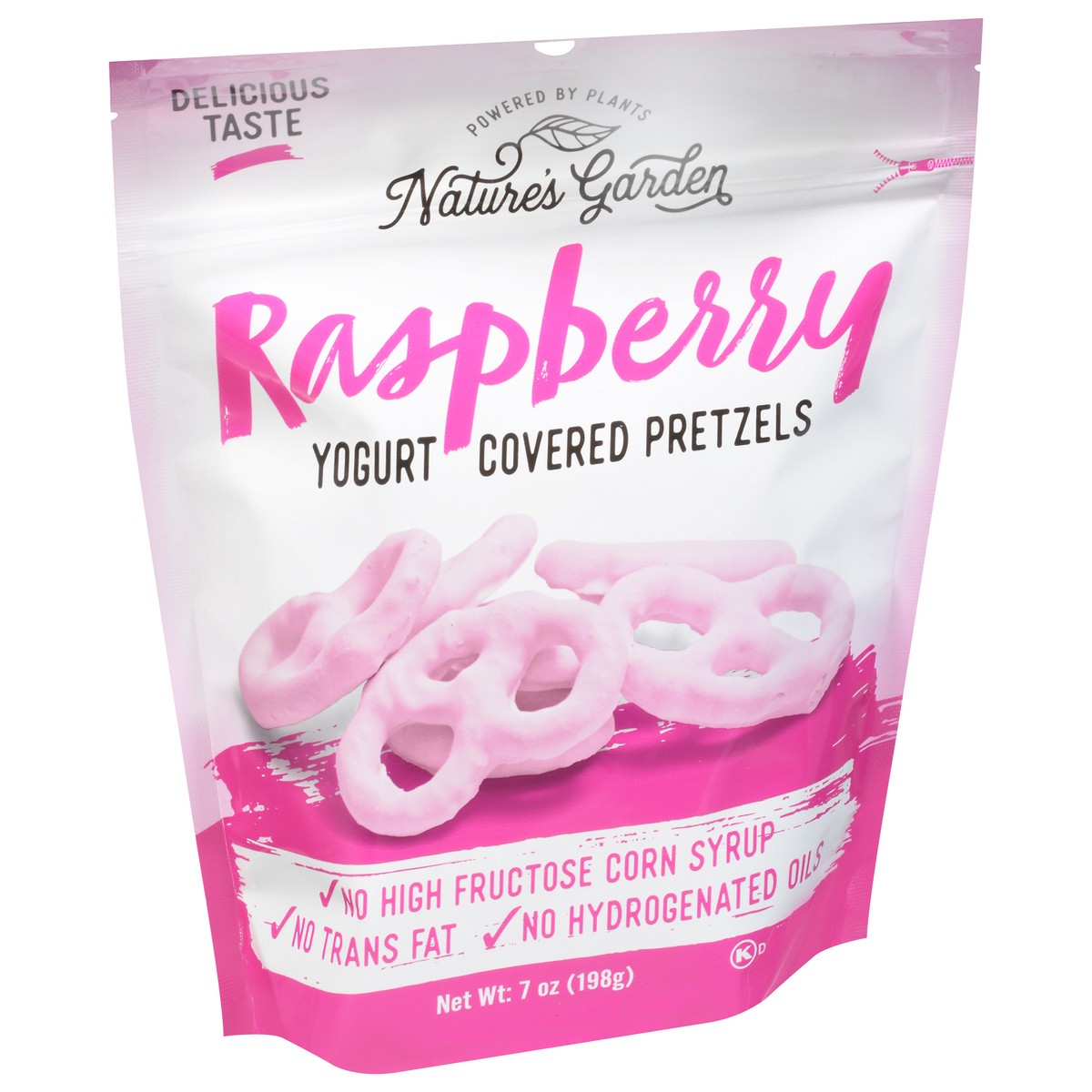 slide 2 of 9, Nature's Garden Yogurt Covered Raspberry Pretzels 7 oz, 7 oz
