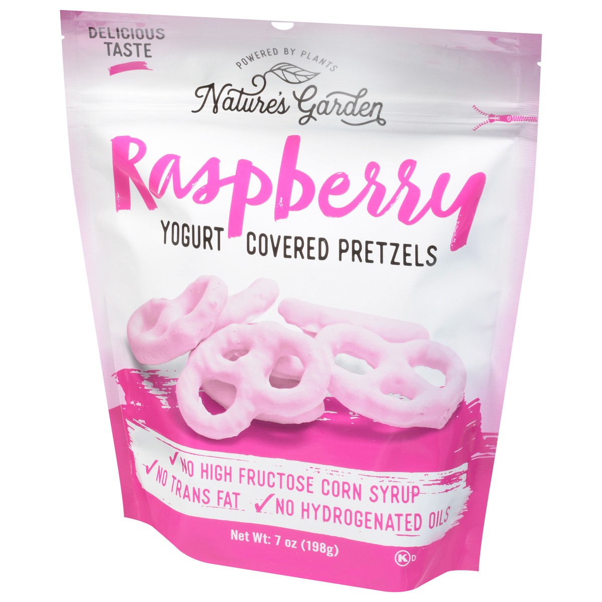 slide 6 of 9, Nature's Garden Yogurt Covered Raspberry Pretzels 7 oz, 7 oz