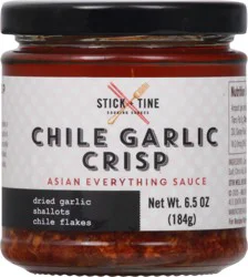 Stick + Tine Chile Garlic Crisp Asian Everything Sauce