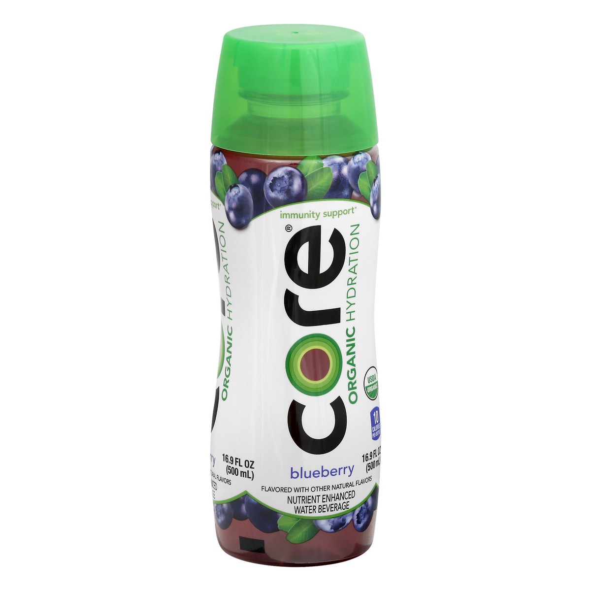 slide 4 of 9, CORE Organic Blueberry Fruit Infused Beverage, 16.9 fl oz bottle, 16.9 fl oz