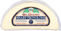 BelGioioso Sharp Provolone Cheese Wedge, 8 oz