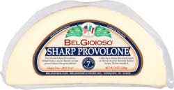 BelGioioso Sharp Provolone Cheese Wedge, 8 oz
