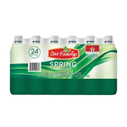 Our Family Spring Water - 24 ct