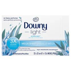 Downy Sheet Light Mega Ocean Mist