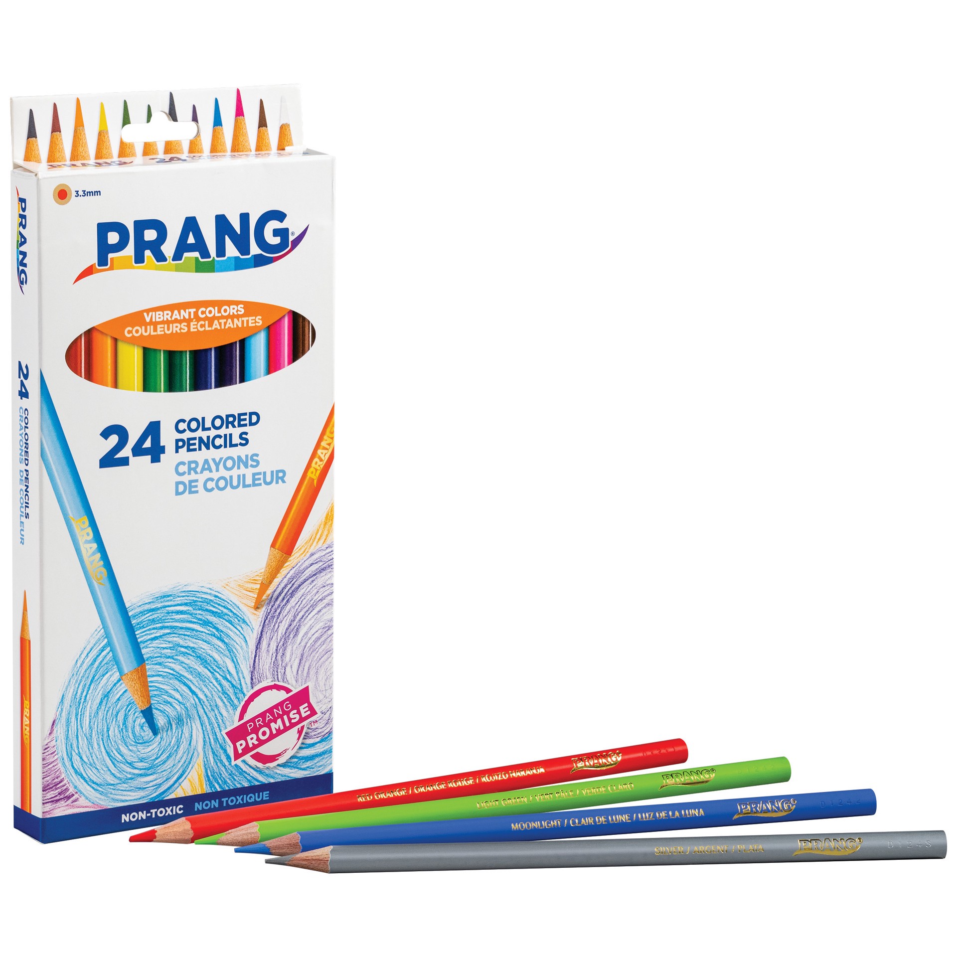 slide 4 of 5, PRANG Woodcase Pencils - Multi-Colored, 1 ct