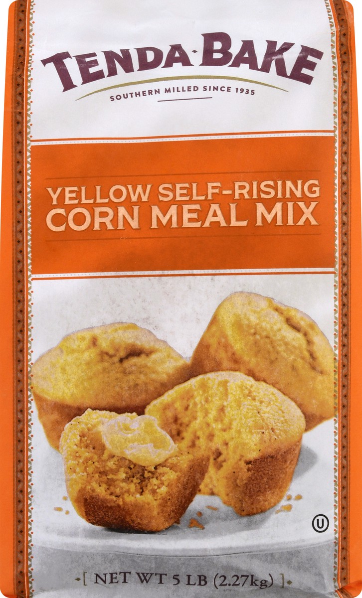 slide 9 of 10, Tenda-Bake Corn Meal Mix, Self-Rising, Yellow, 5 lb