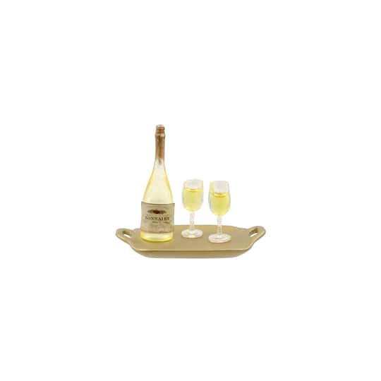 slide 1 of 5, Mini Champagne Tray Decoration Set By Ashland, 0.8 in x 0.2 in x 0.2 in