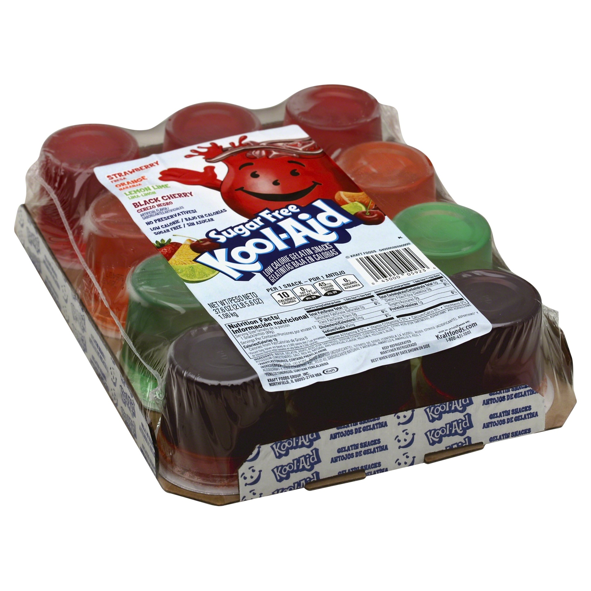 slide 1 of 1, Kool-Aid Gelatin Snacks 37.6 oz, 37.60 oz