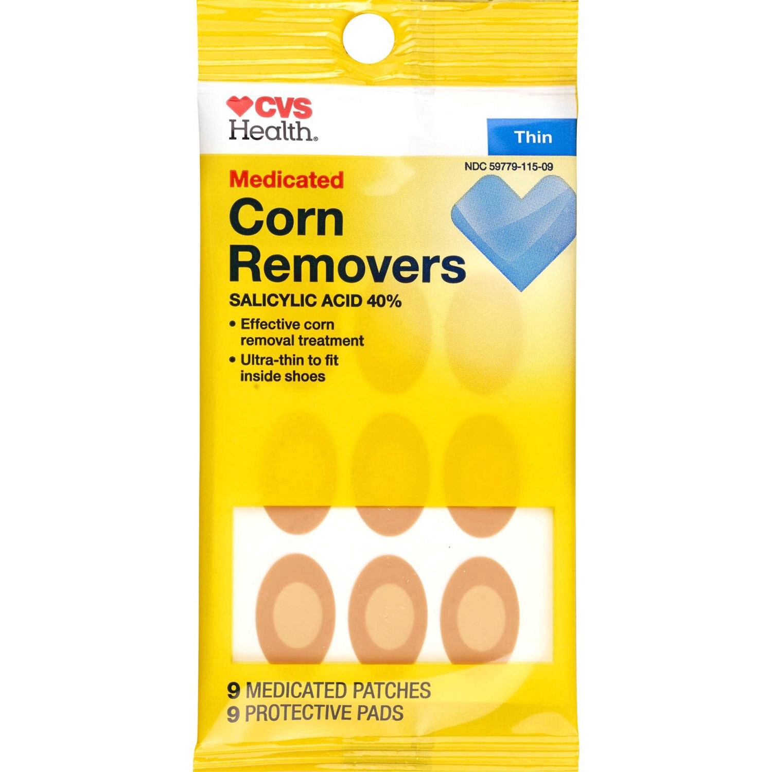 slide 1 of 3, Cvs Medicated Corn Removers, 9 Ct, 9 ct