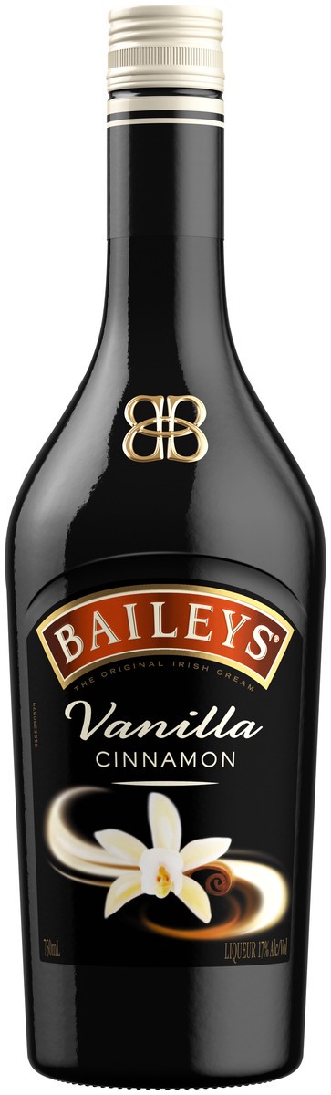 slide 1 of 3, Bailey's Vanilla Cinnamon Irish Cream Liqueur, 750 ml