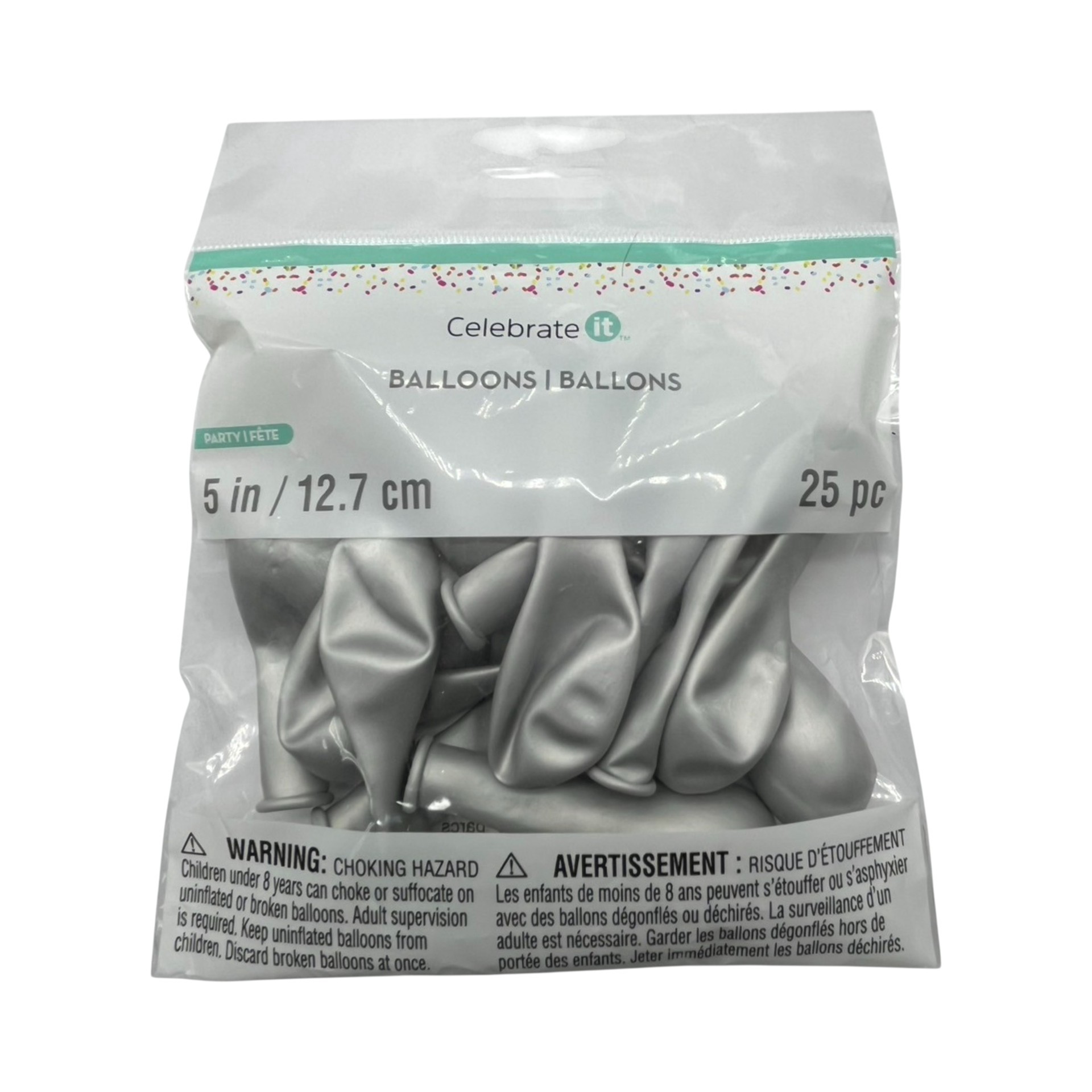 slide 3 of 3, 5" Solid Latex Balloons, 25ct. By Celebrate It, 25 ct