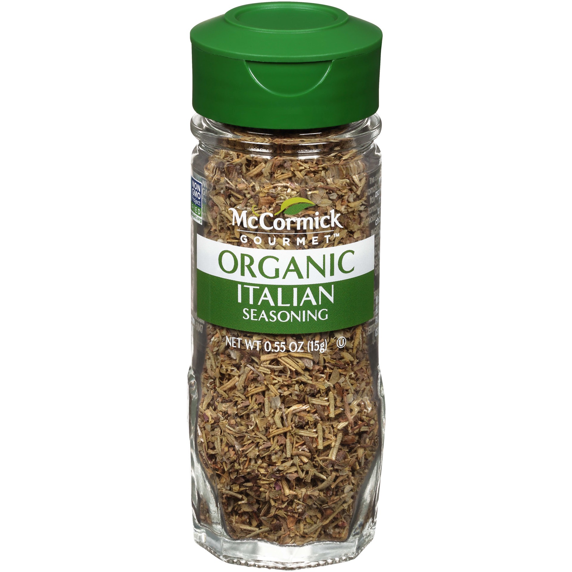 slide 1 of 7, McCormick Gourmet Organic Italian Seasoning, 0.55 oz, 0.55 oz