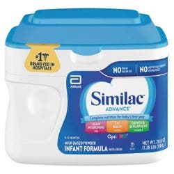 Similac Infant Formula, Milk-Based Powder, 0-12 Months