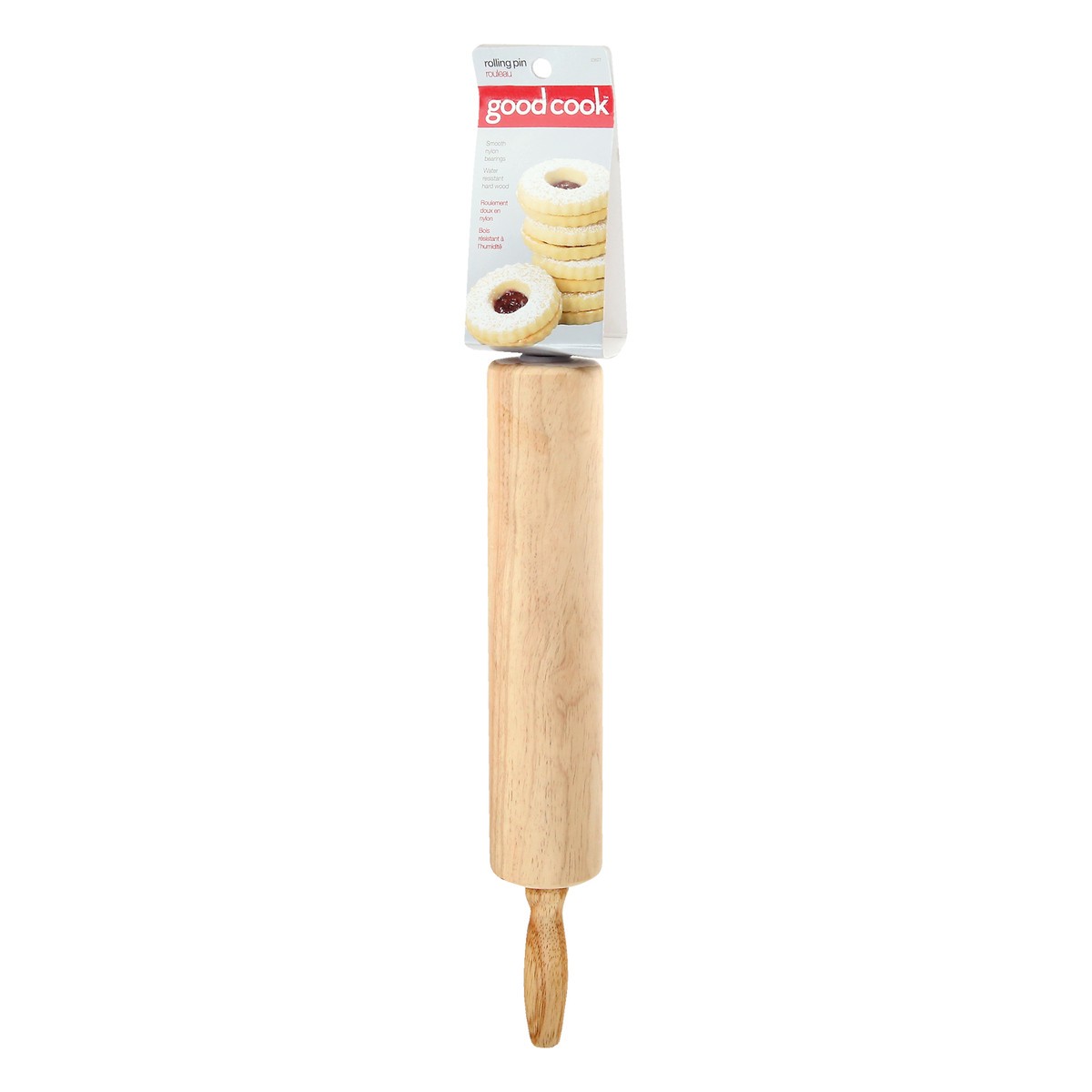 slide 9 of 9, Good Cook Rolling Pin Premium, 1 ct