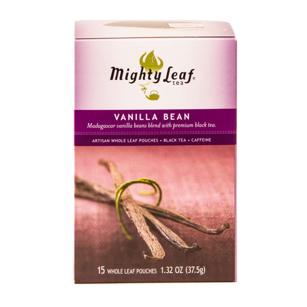 slide 1 of 1, Mighty Leaf Vanilla Bean Black Tea, 15 ct