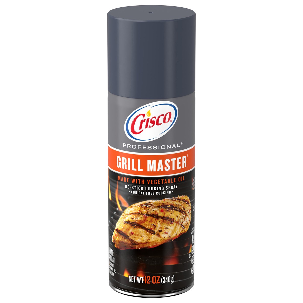 slide 1 of 13, Crisco Professional Grill Master No-Stick Cooking Spray, 12 oz, 12 oz