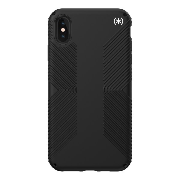 slide 1 of 8, Speck Presidio2 Grip Case For Apple Iphone Xs Max, Black, 136471-9116, 1 ct