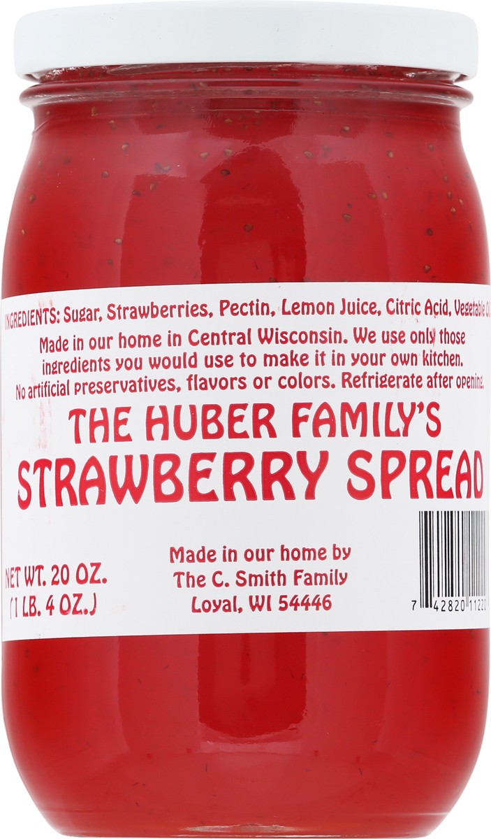 slide 9 of 11, The Huber Family's Strawberry Spread 20 oz, 20 oz