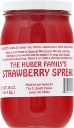 The Huber Family's Strawberry Spread 20 oz