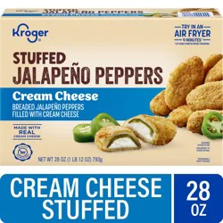 Kroger Stuffed Cream Cheese Breaded Jalapeno Peppers