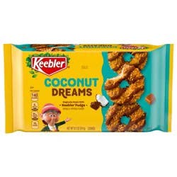Keebler Coconut Dreams Fudge, Coconut & Caramel Cookies 8.5 oz