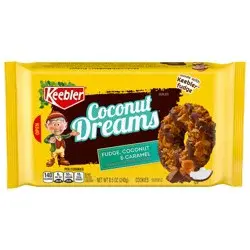 Keebler Coconut Dreams Fudge, Coconut & Caramel Cookie