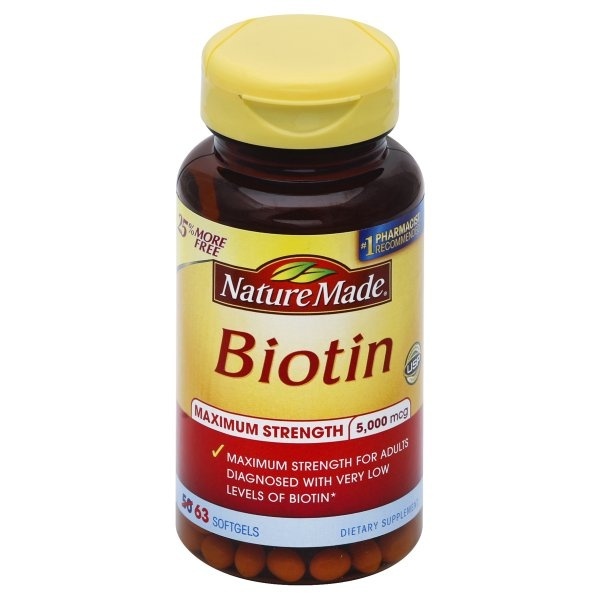 slide 1 of 1, Nature Made Superior Potency Biotin Dietary Supplement Liquid Softgels, 50 ct
