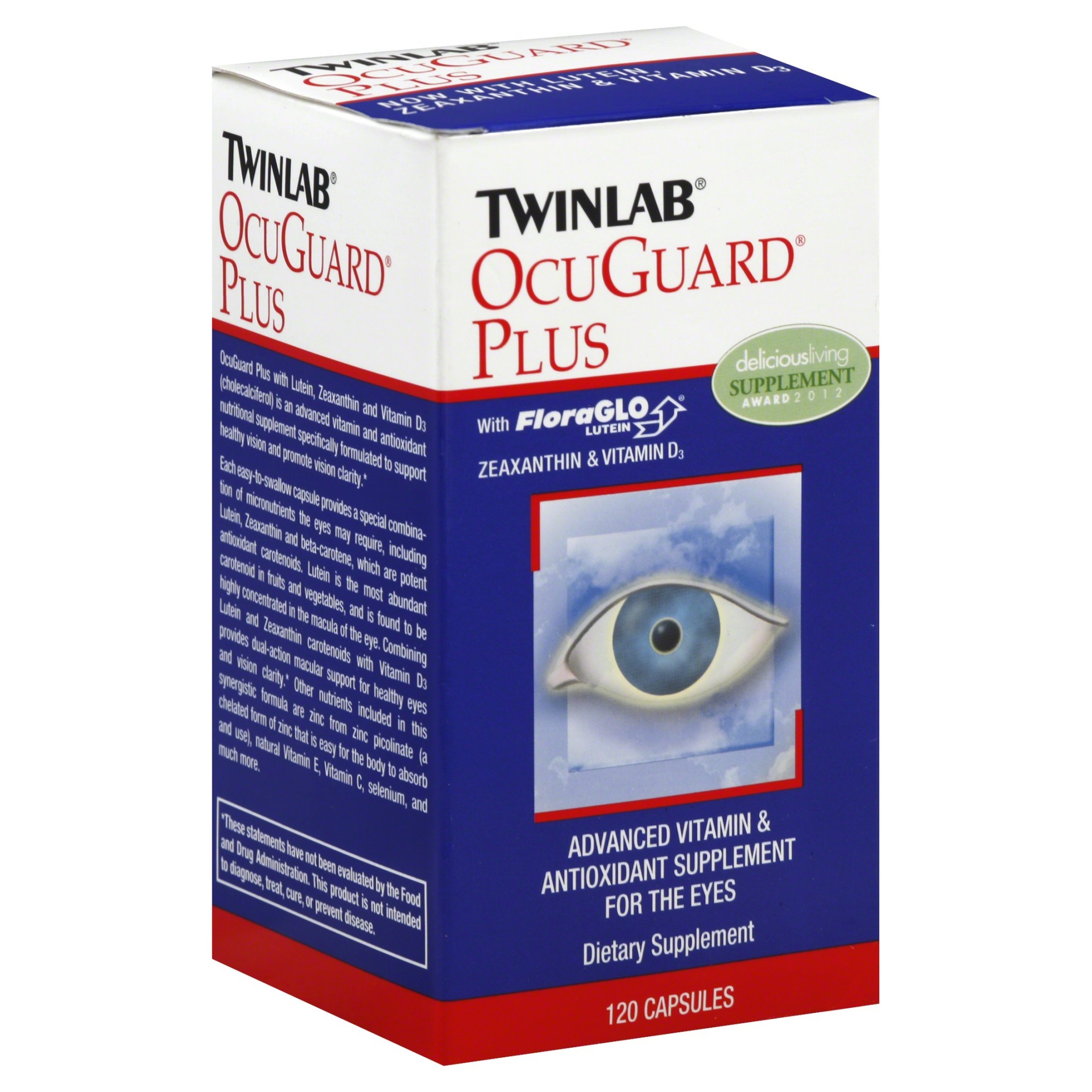 slide 1 of 5, Twinlab OcuGuard 120 ea, 120 ct