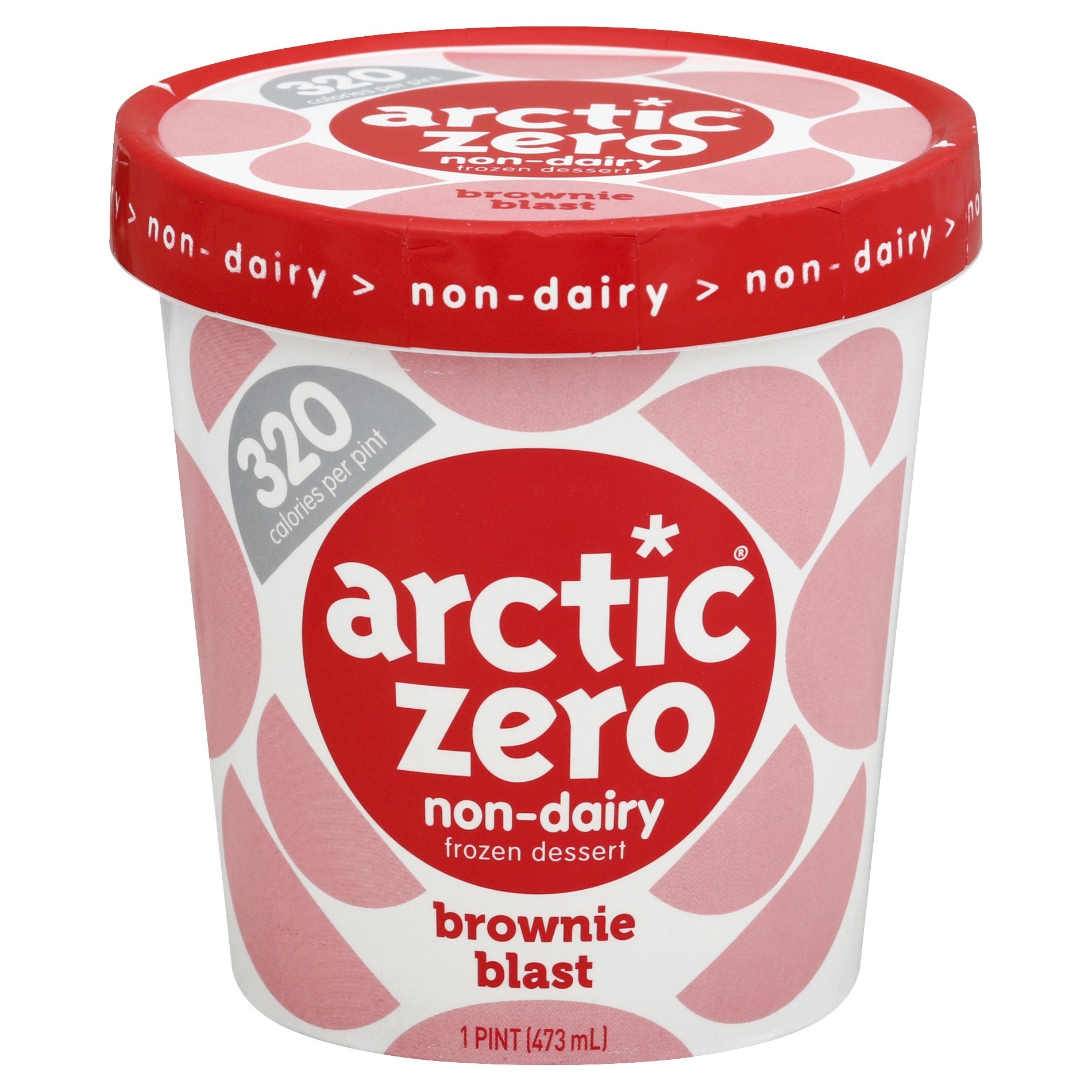 slide 1 of 3, Arctic Zero Non-Dairy Frozen Dessert - Brownie Blast, 16 oz