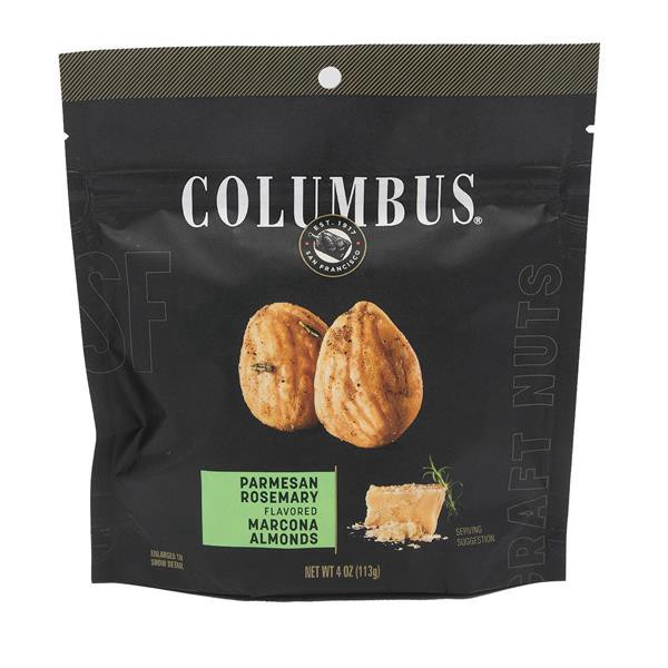 slide 1 of 1, Columbus Marcona Almond Parmesan & Rosemary 4 oz, 4 oz