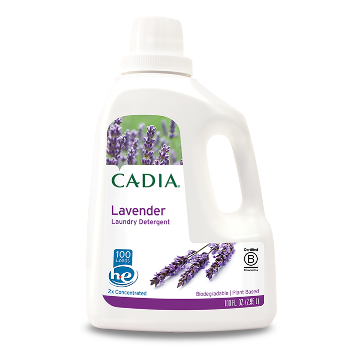 slide 1 of 1, Cadia Laundry Detergent, Lavender, 100 fl oz
