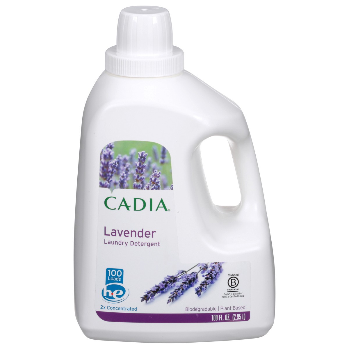 slide 1 of 9, Cadia Lavender Laundry Detergent 100 fl oz, 100 fl oz