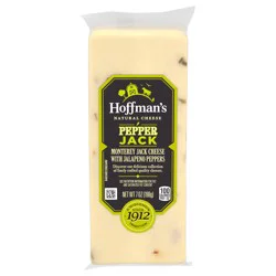 Hoffman''s Pepper Jack Cheese, 7 oz Block