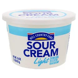 Hill Country Fare Light Sour Cream
