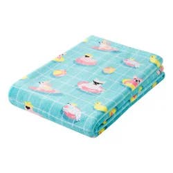 HAVENSTAY Hs Prt Plush Throw Pool Pets 50x70