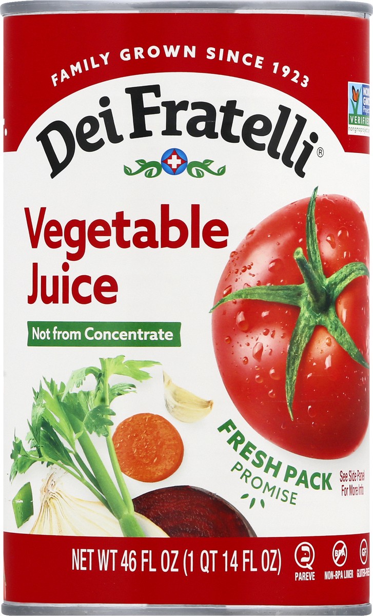 slide 11 of 13, Dei Fratelli Vegetable Juice - 46 oz, 46 oz