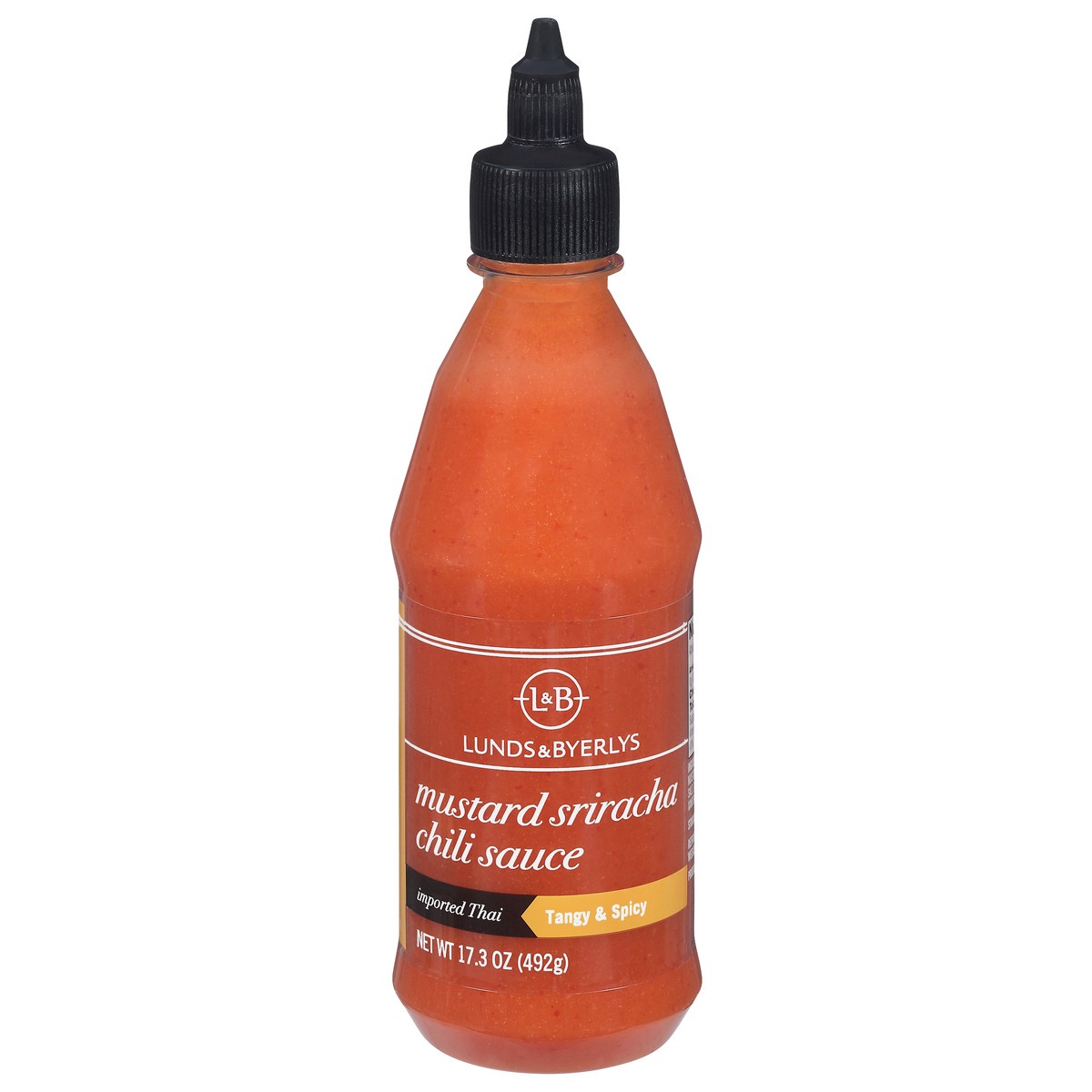 slide 1 of 4, Lunds & Byerlys Imported Thai Tangy & Spicy Mustard Sriracha Chili Sauce 17.3 oz, 17.3 oz