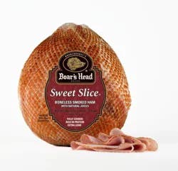 Boar's Head Sweet Slice Boneless Smoked Sliced Ham (Sold As A Whole Ham)