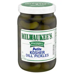 Milwaukee's Petite Kosher Dill Pickles, 32 fl oz.