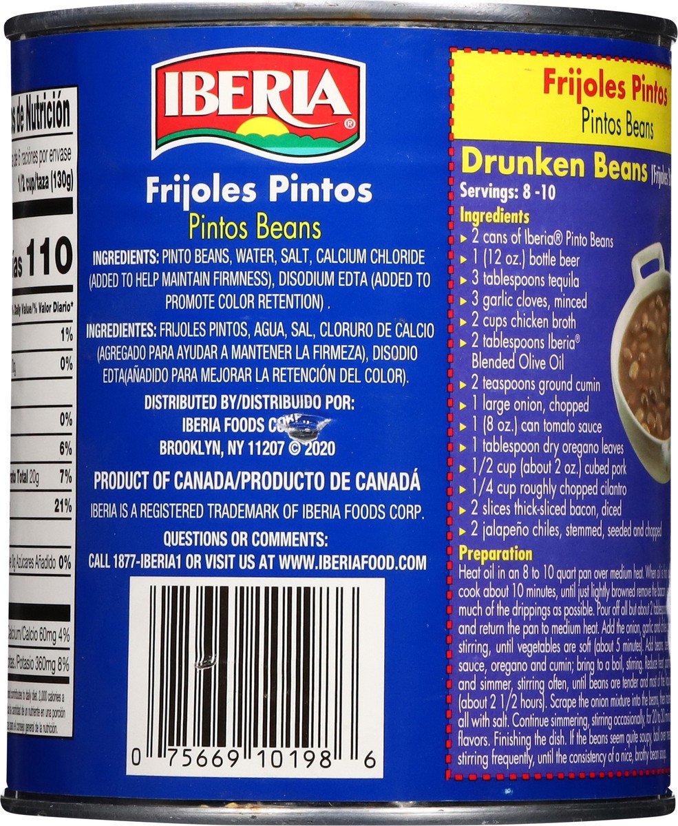 slide 5 of 13, Iberia Premium Pintos Beans 29 oz, 29 oz