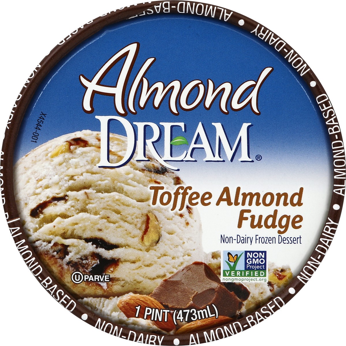 slide 2 of 6, Almond Dream Almond Fudge Toffee, 16 fl oz