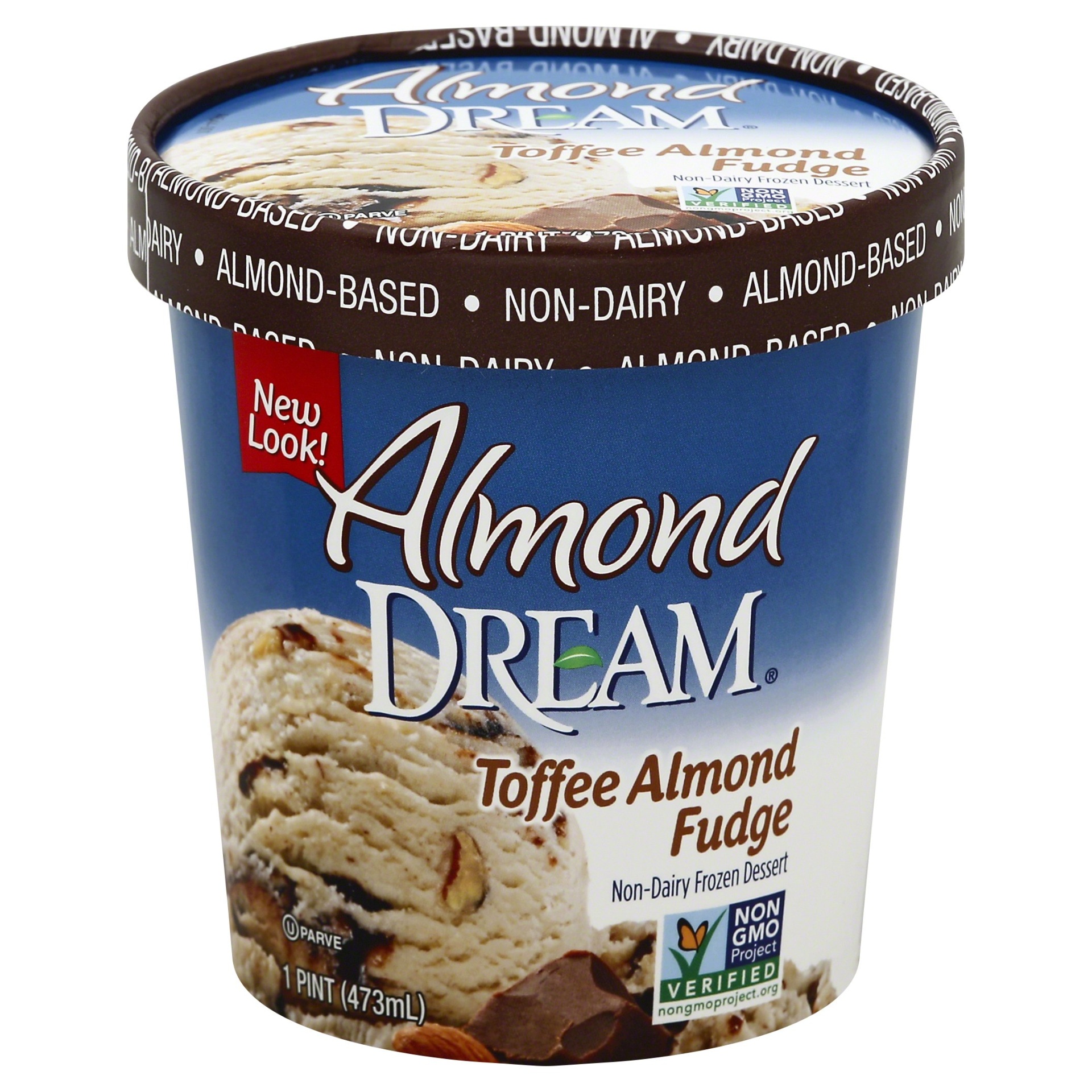 slide 1 of 6, Almond Dream Almond Fudge Toffee, 16 fl oz