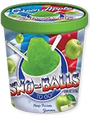New Orleans Famous Sno-Balls To Go! Sour Apple