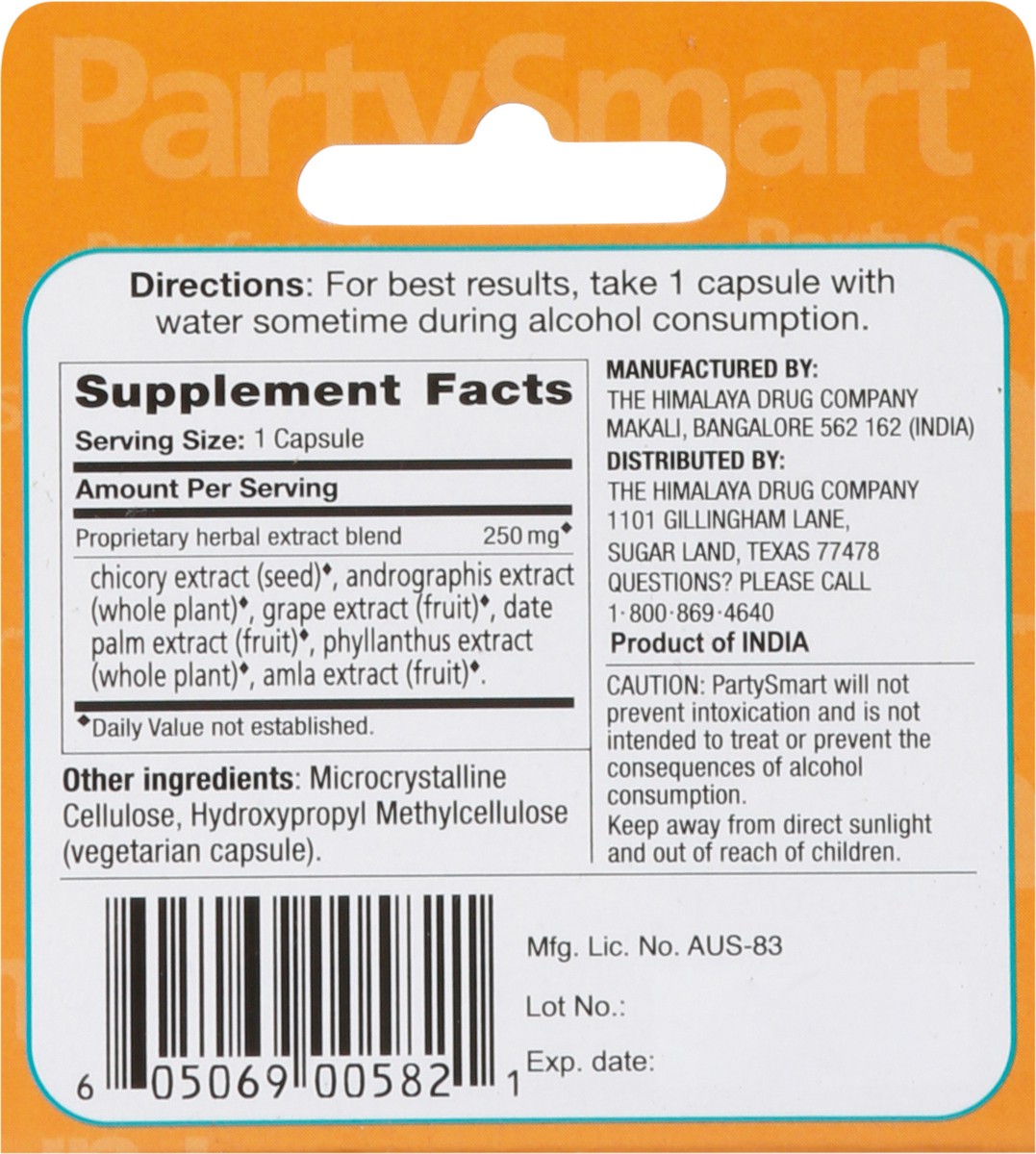 slide 4 of 9, PartySmart Better Morning 1 Vegetarian Capsules, 1 ct