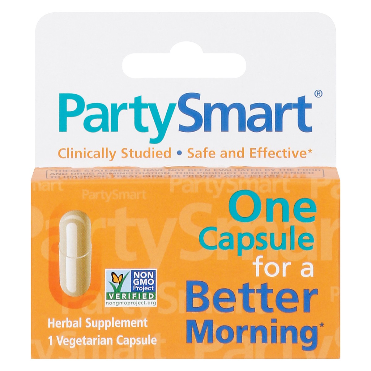 slide 1 of 9, PartySmart Better Morning 1 Vegetarian Capsules, 1 ct