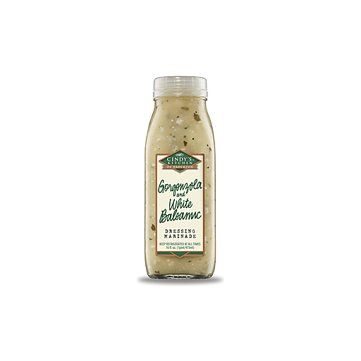 slide 1 of 1, Cindy's Kitchen Gorgonzola and White Balsamic Dressing Marinade, 16 fl oz