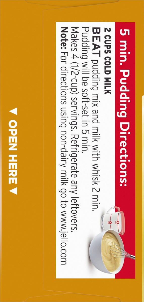 slide 2 of 9, Jell-O Banana Cream Artificially Flavored Instant Pudding & Pie Filling Mix, 3.4 oz. Box, 3.4 oz